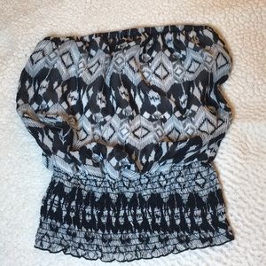 Aztec tube top